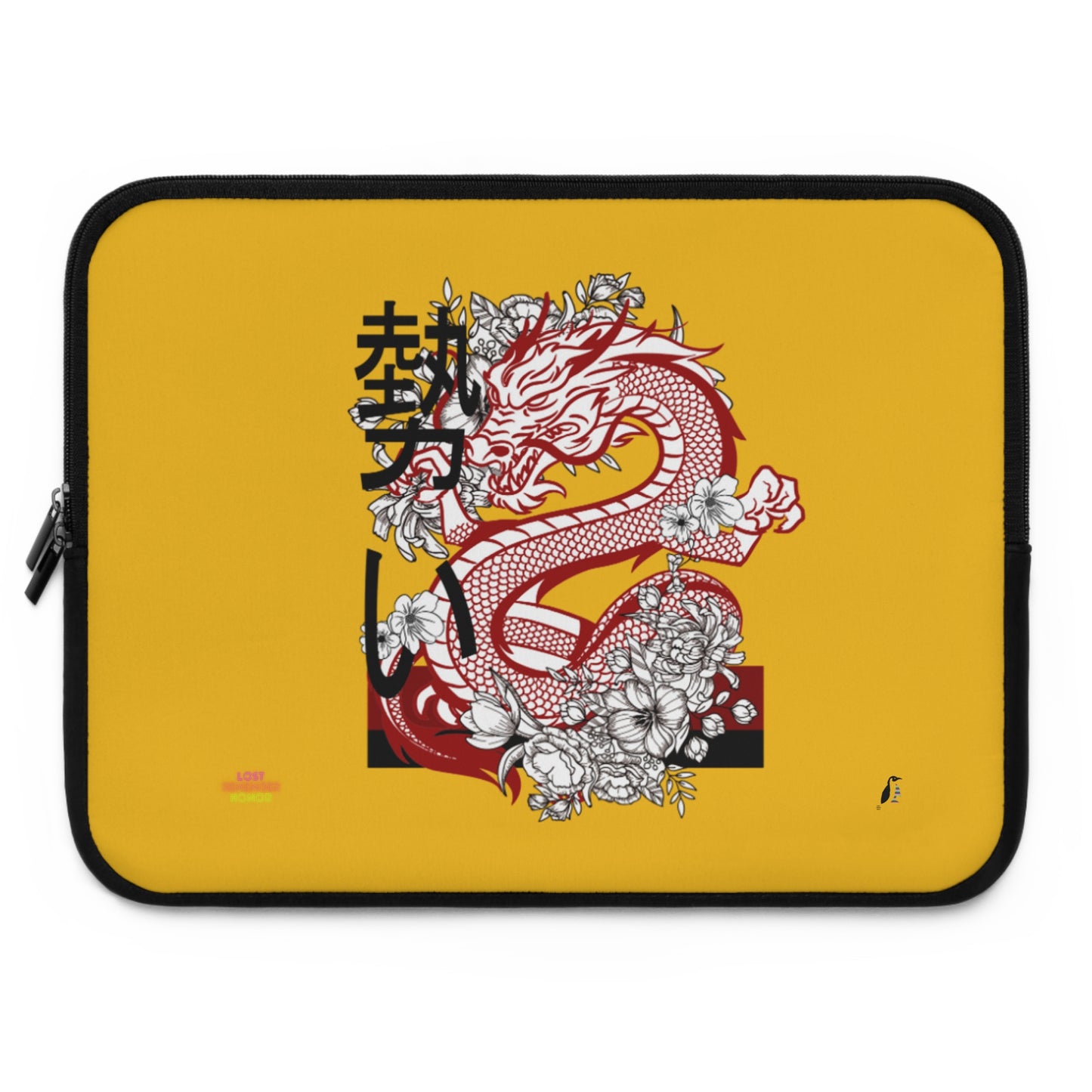 Laptop Sleeve: Dragons Yellow