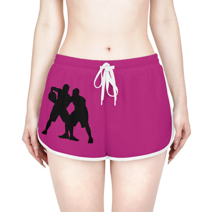 Women's Relaxed Shorts: Basketball Pink