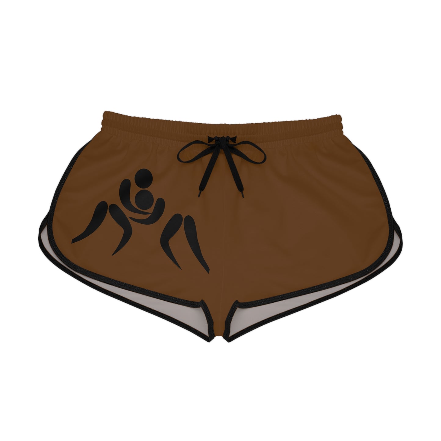 Women's Relaxed Shorts: Wrestling Brown