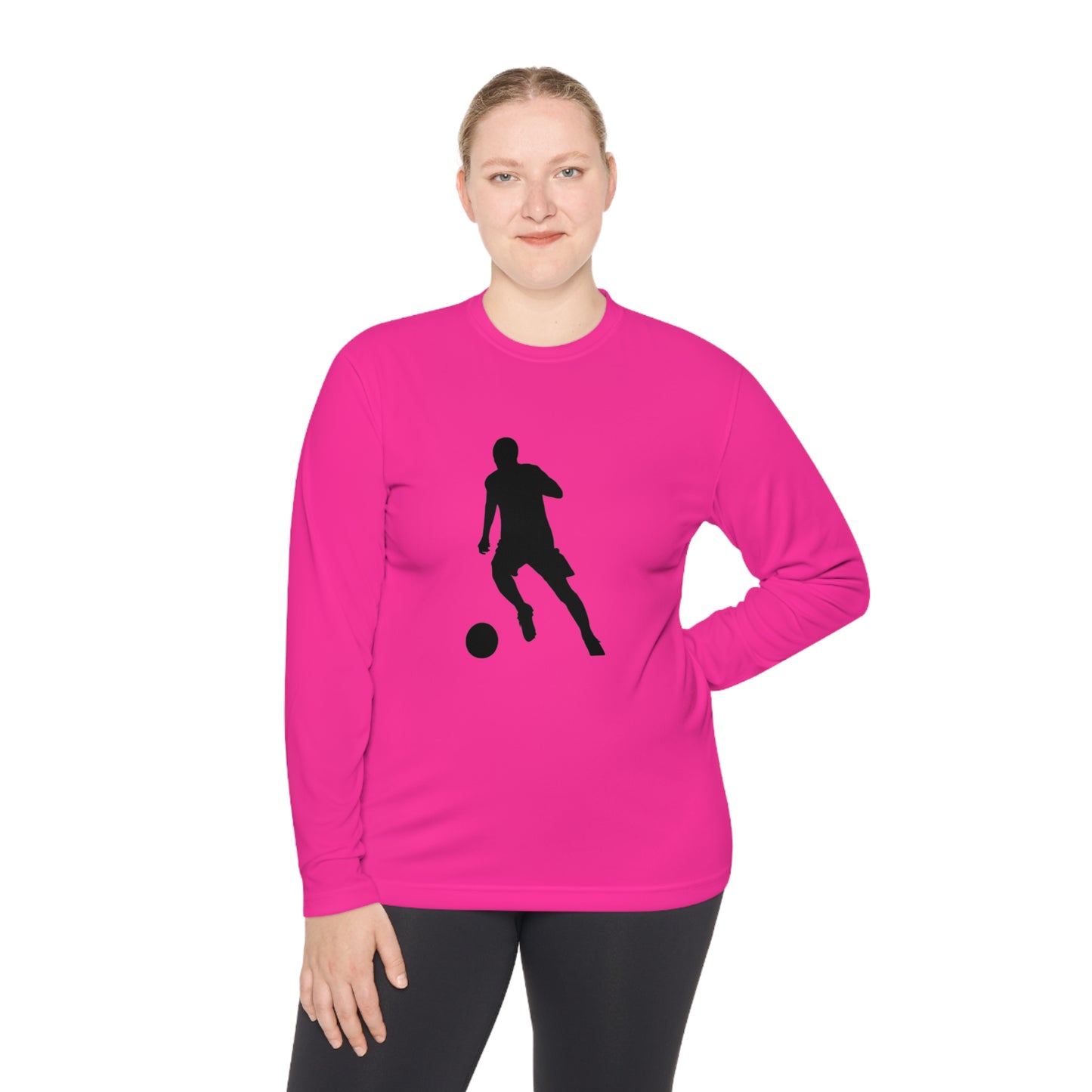 Lightweight Long Sleeve Tee: Soccer #2