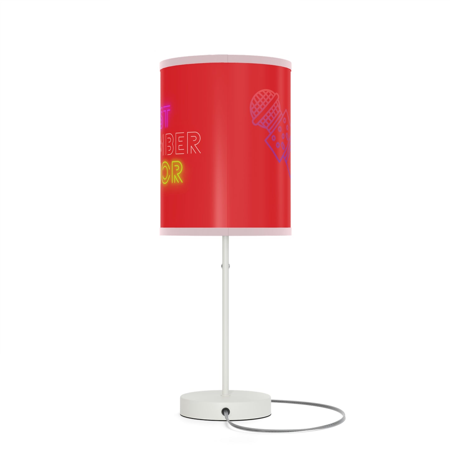 Lamp on a Stand, US|CA plug: Music Red 