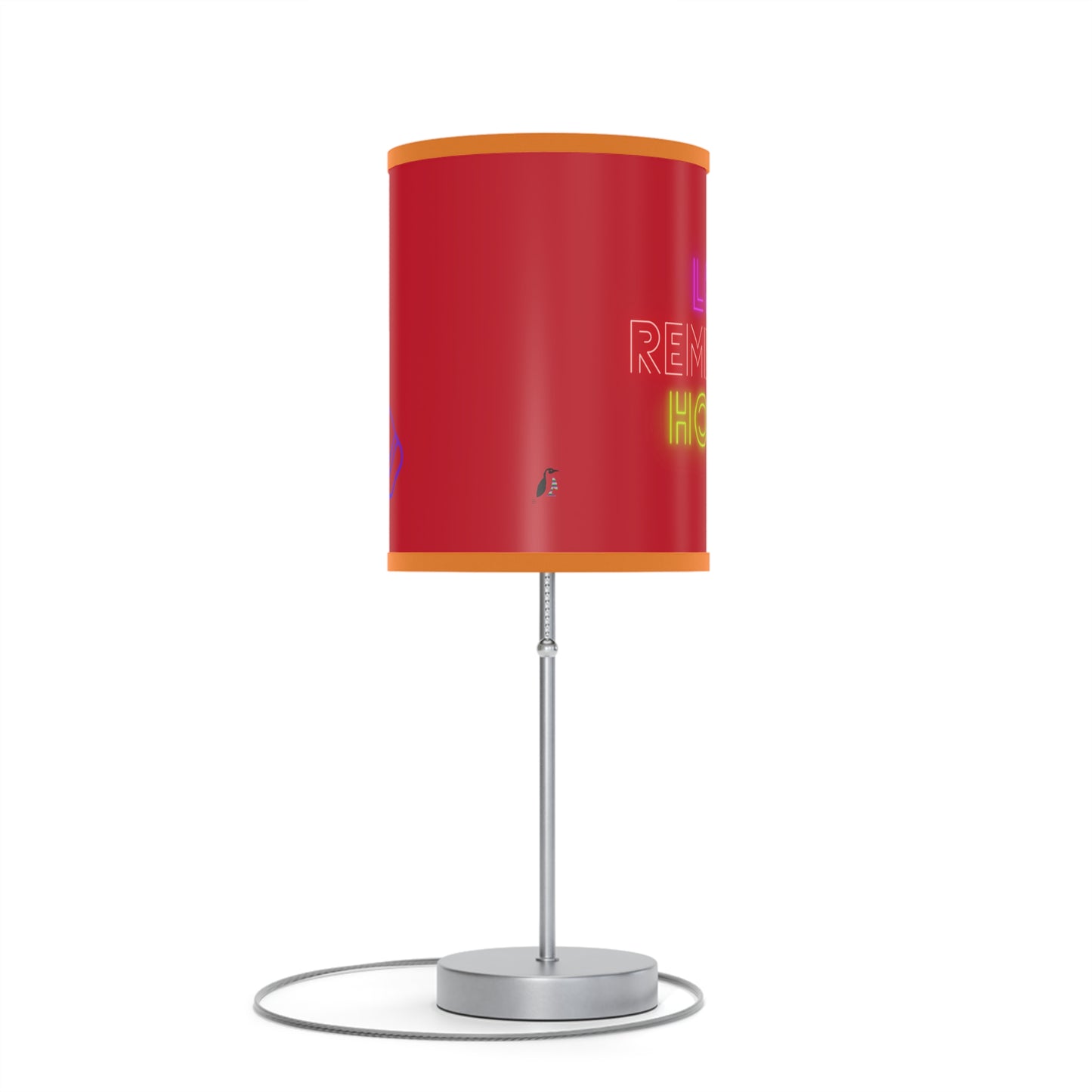 Lamp on a Stand, US|CA plug: Music Dark Red