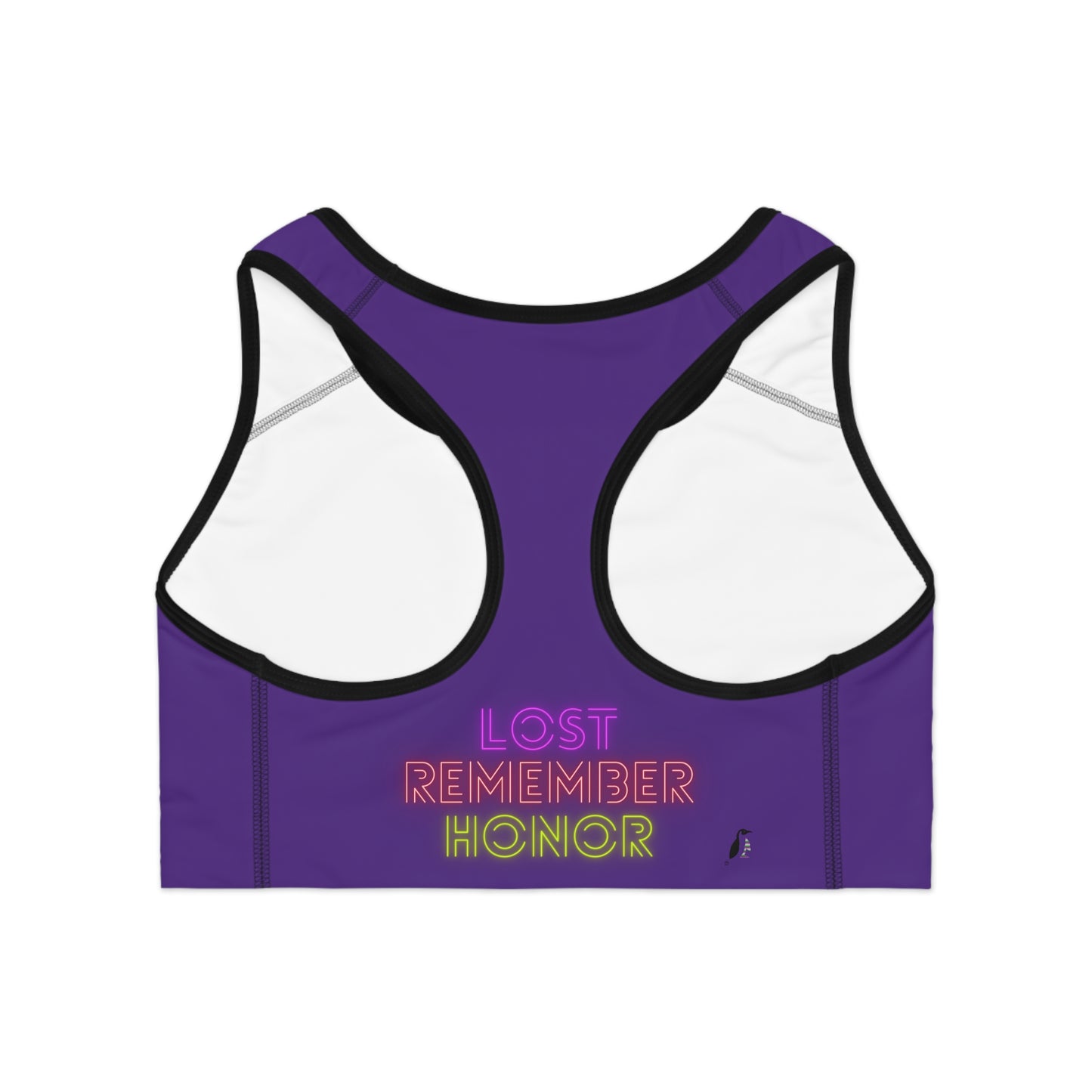 Sports Bra: Gaming Purple