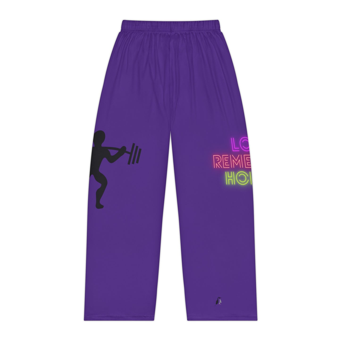 Women's Pajama Pants: Weightlifting Purple