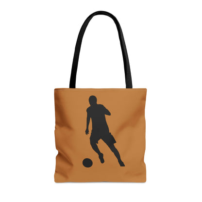 Tote Bag: Soccer Lite Brown