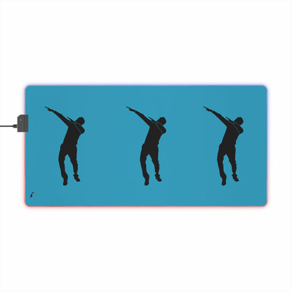 LED Gaming Mouse Pad: Dance Turquoise