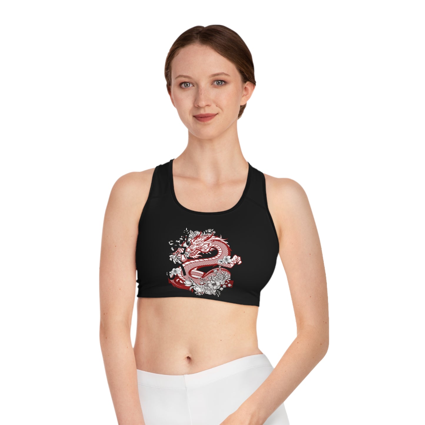 Sports Bra: Dragons Black