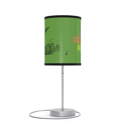 Lamp on a Stand, US|CA plug: Writing Green