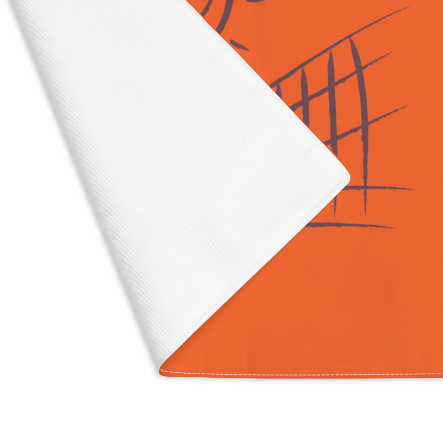 Placemat, 1pc: Volleyball Orange