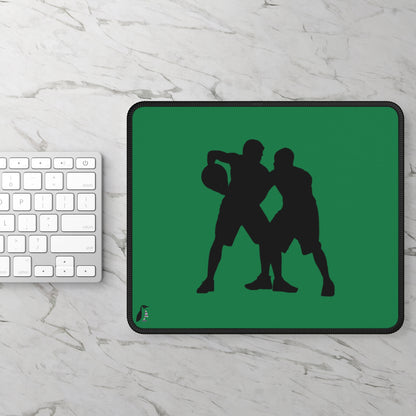 Gaming Mouse Pad: Basketball Dark Green