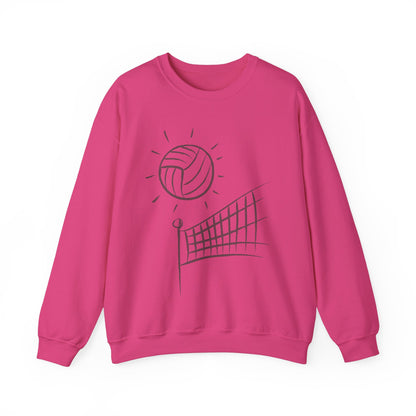 Unisex Heavy Blend™ Crewneck Sweatshirt: Volleyball #2