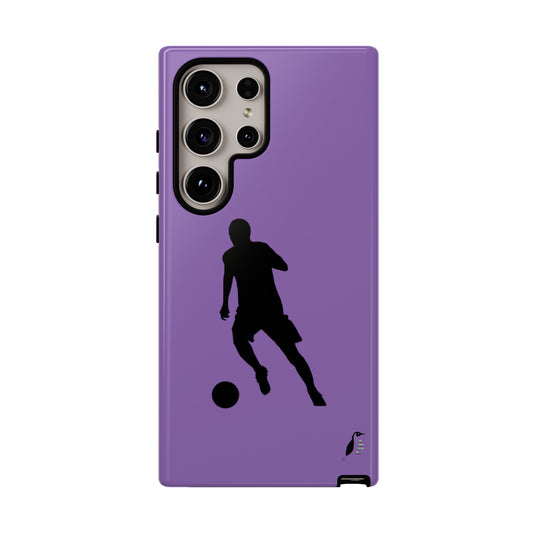 Tough Cases (for Samsung & Google): Soccer Lite Purple