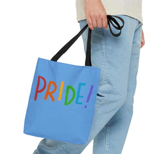 Tote Bag: LGBTQ Pride Lite Blue