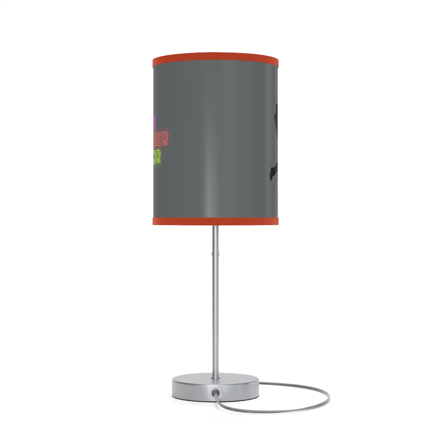 Lamp on a Stand, US|CA plug: Baseball Dark Grey