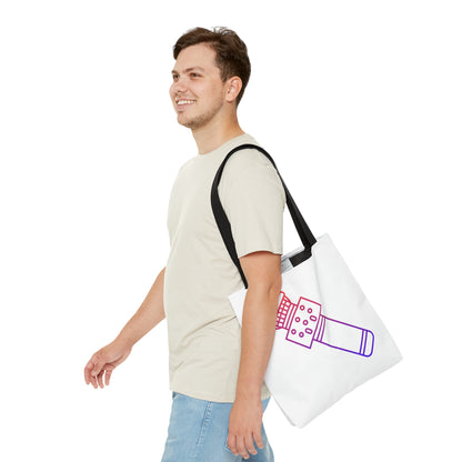 Tote Bag: Music White