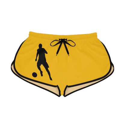 Women's Relaxed Shorts: Soccer Yellow