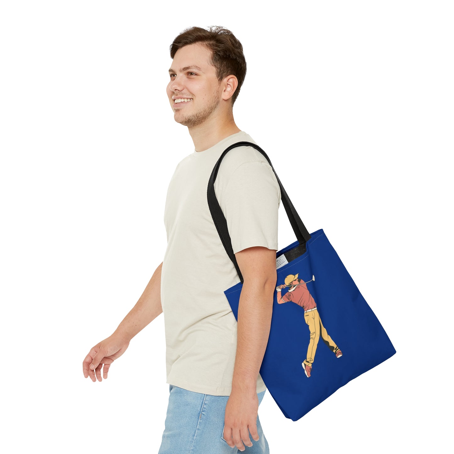 Tote Bag: Golf Dark Blue