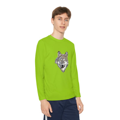 Youth Long Sleeve Competitor Tee: Mga Lobo 