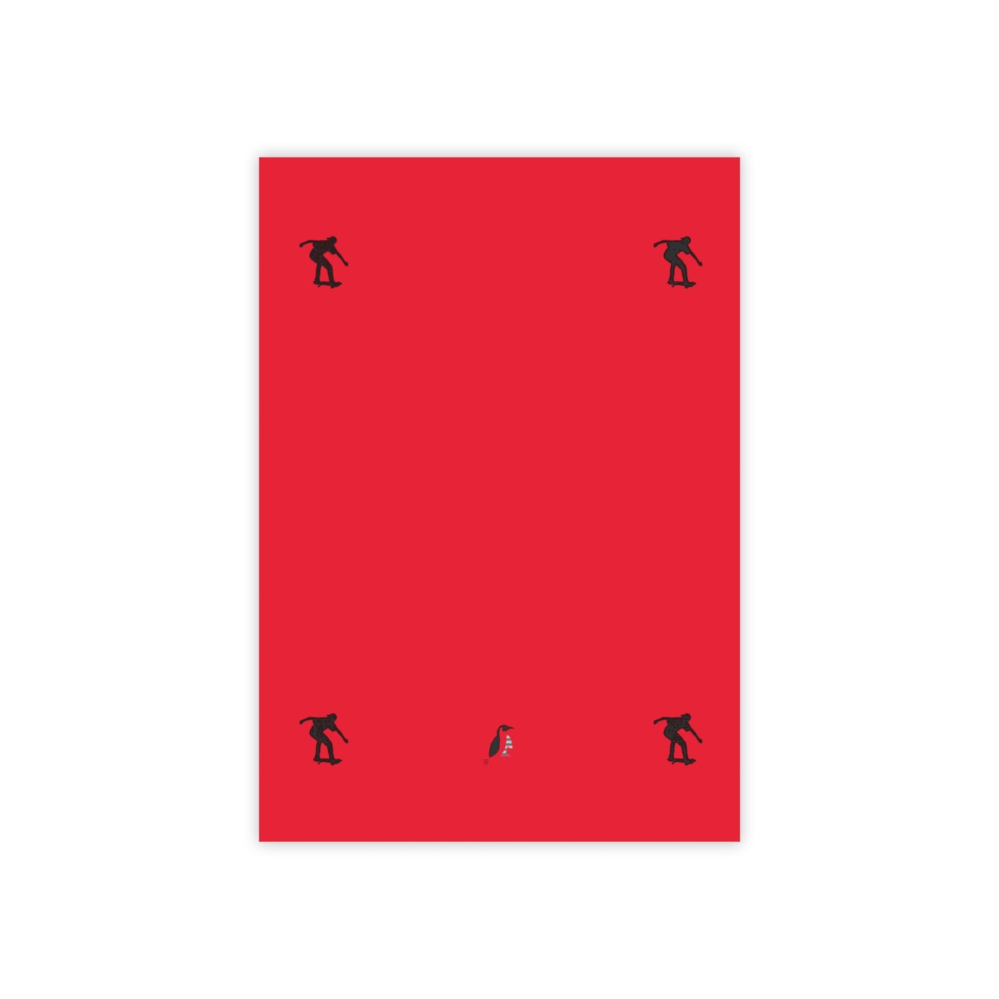 Post-it® Note Pads: Skateboarding Dark Red