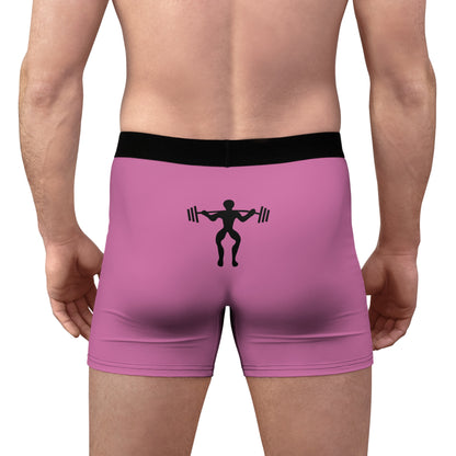 Men's Boxer Briefs: Weightlifting Lite Pink