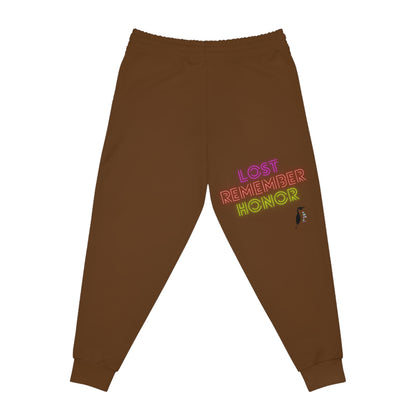 Athletic Joggers: Weightlifting Brown