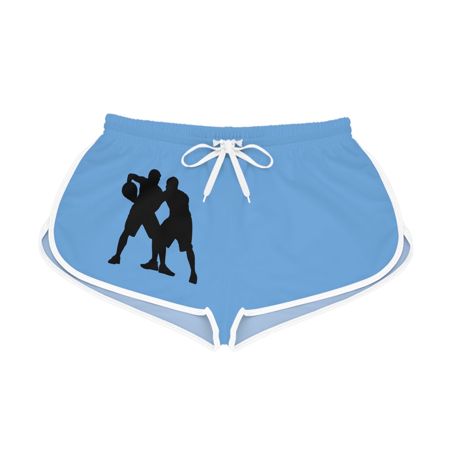 Women's Relaxed Shorts: Basketball Lite Blue