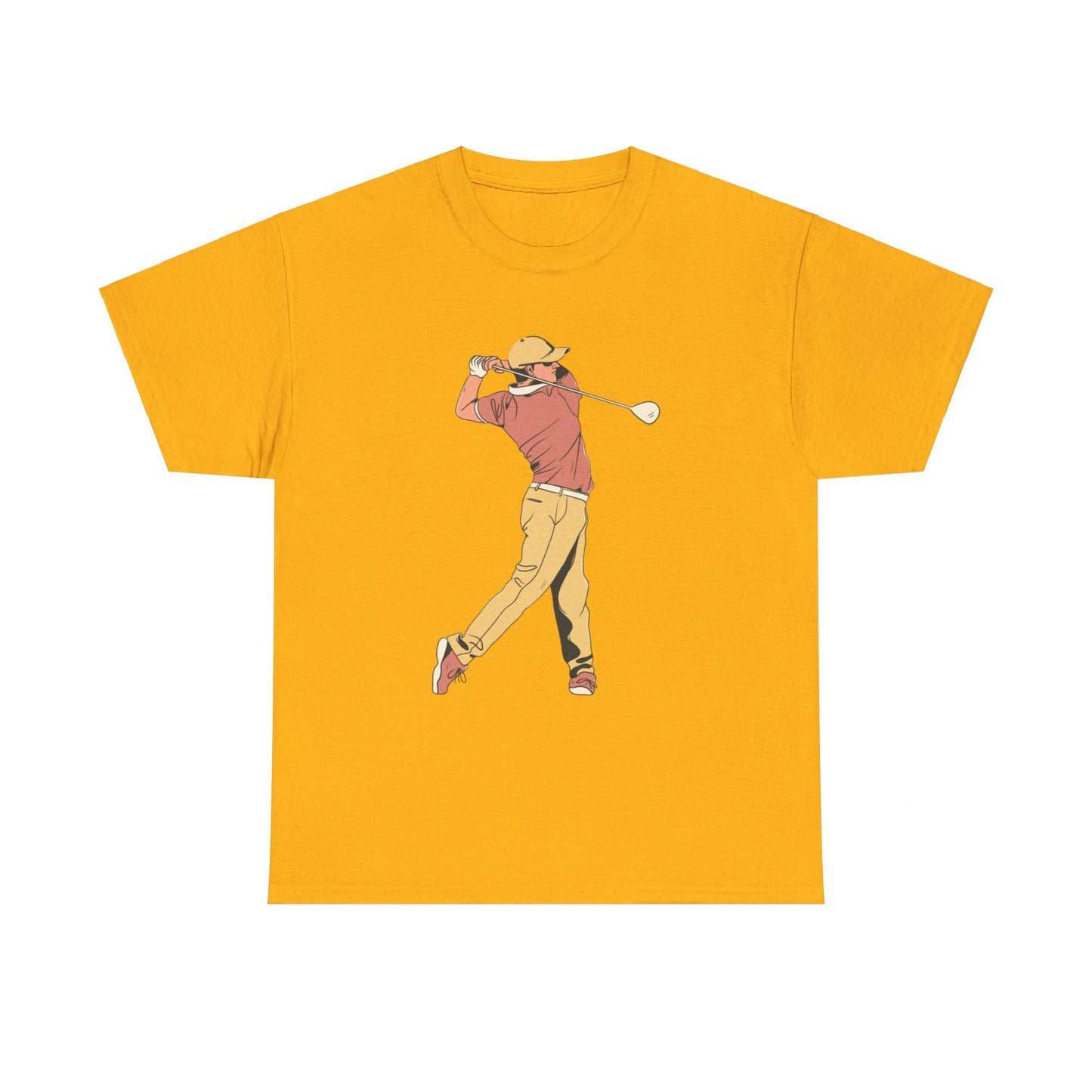 Heavy Cotton Tee: Golf #1