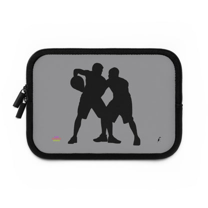 Laptop Sleeve: Basketball Grey