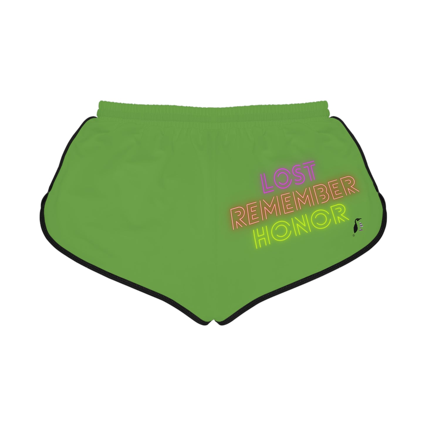 Women's Relaxed Shorts: Volleyball Green