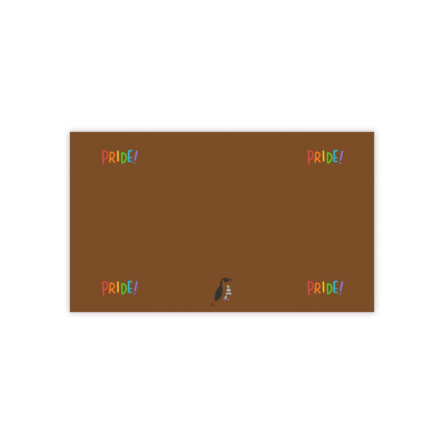 Post-it® Note Pads: LGBTQ Pride Brown