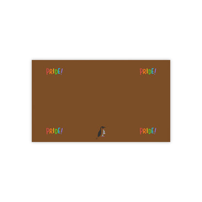 Post-it® Note Pads: LGBTQ Pride Brown