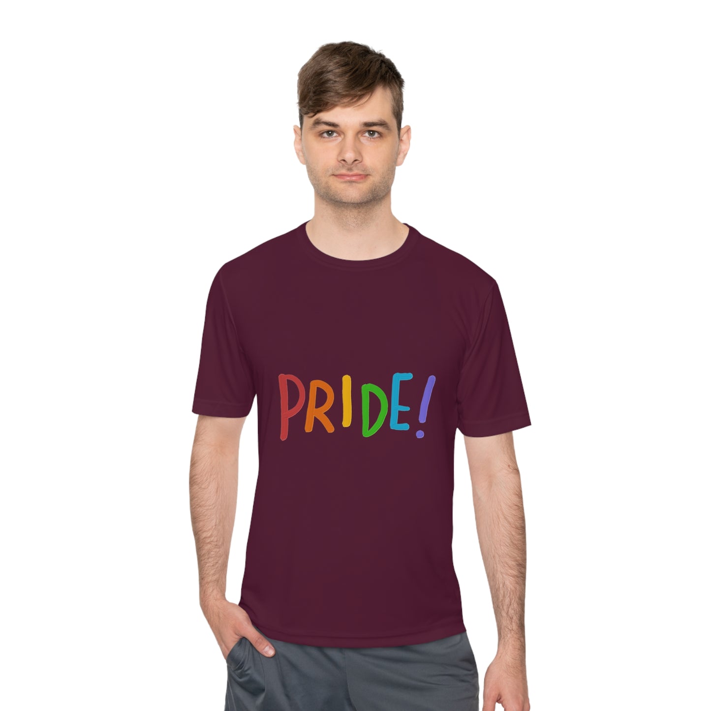 Moisture Wicking Tee: LGBTQ Pride #3