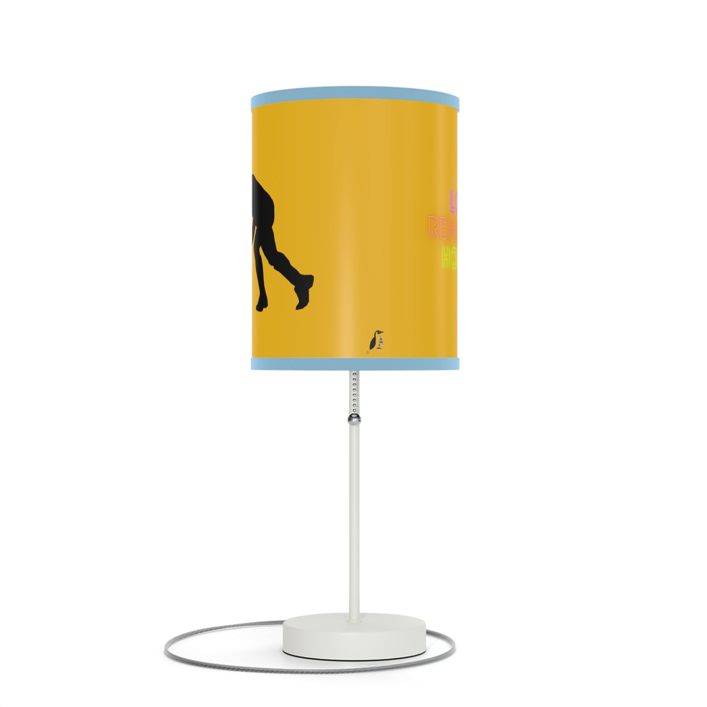 Lamp on a Stand, US|CA plug: Hockey Yellow