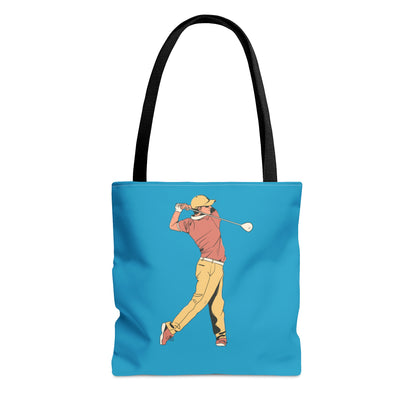 Tote Bag: Golf Turquoise