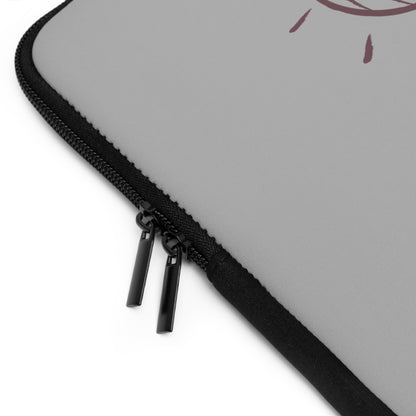 Laptop Sleeve: Volleyball Lite Grey