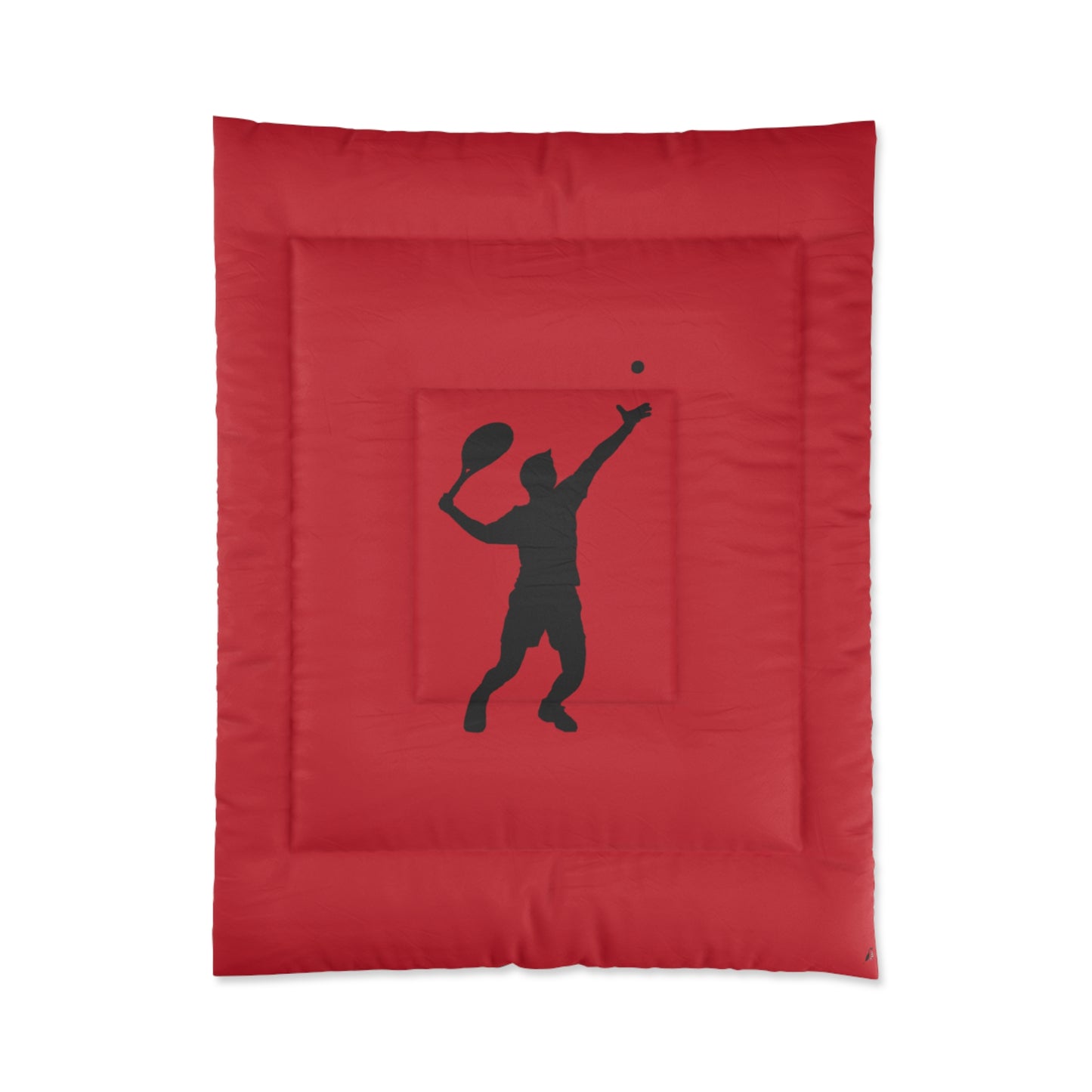 Comforter: Tennis Dark Red