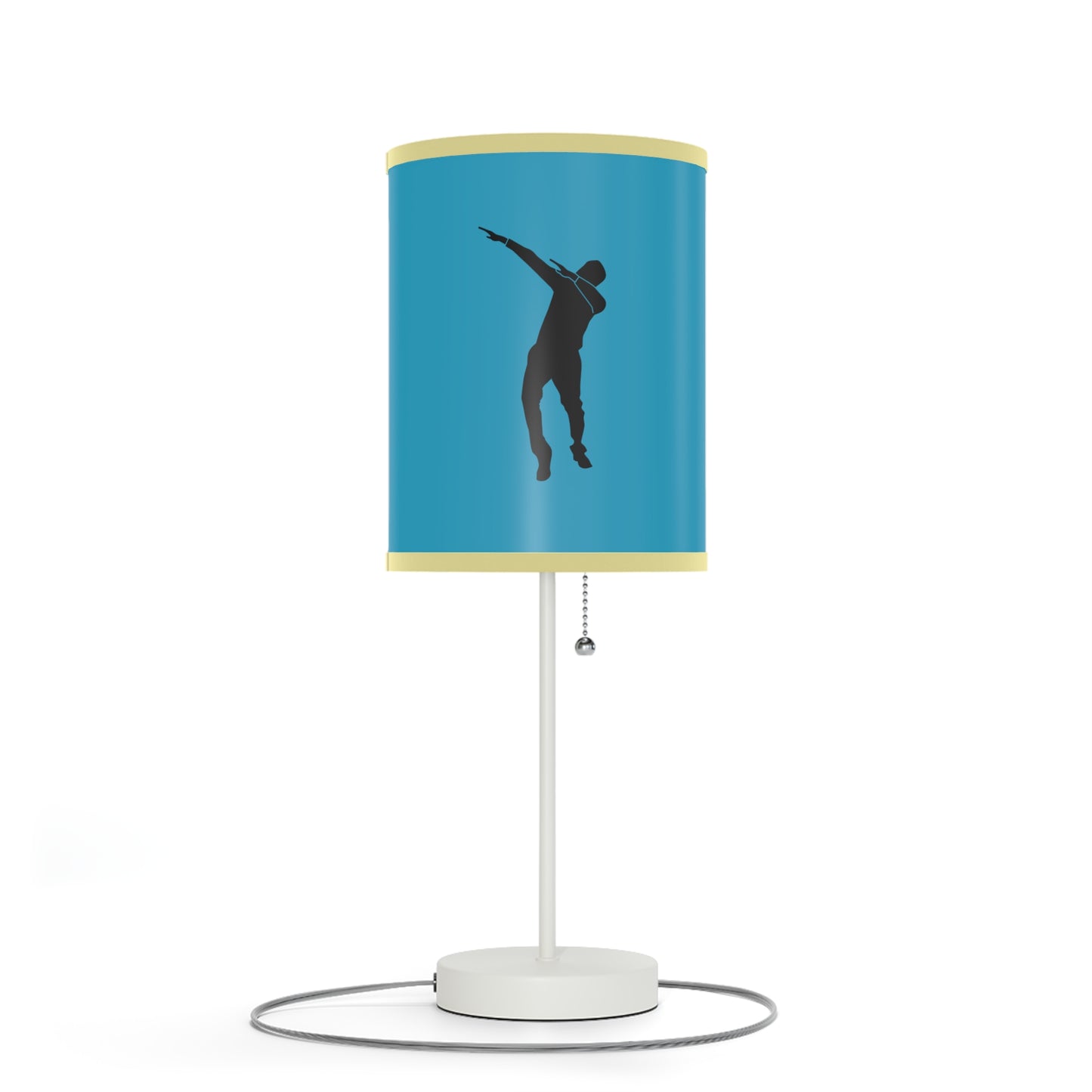 Lamp on a Stand, US|CA plug: Dance Turquoise 