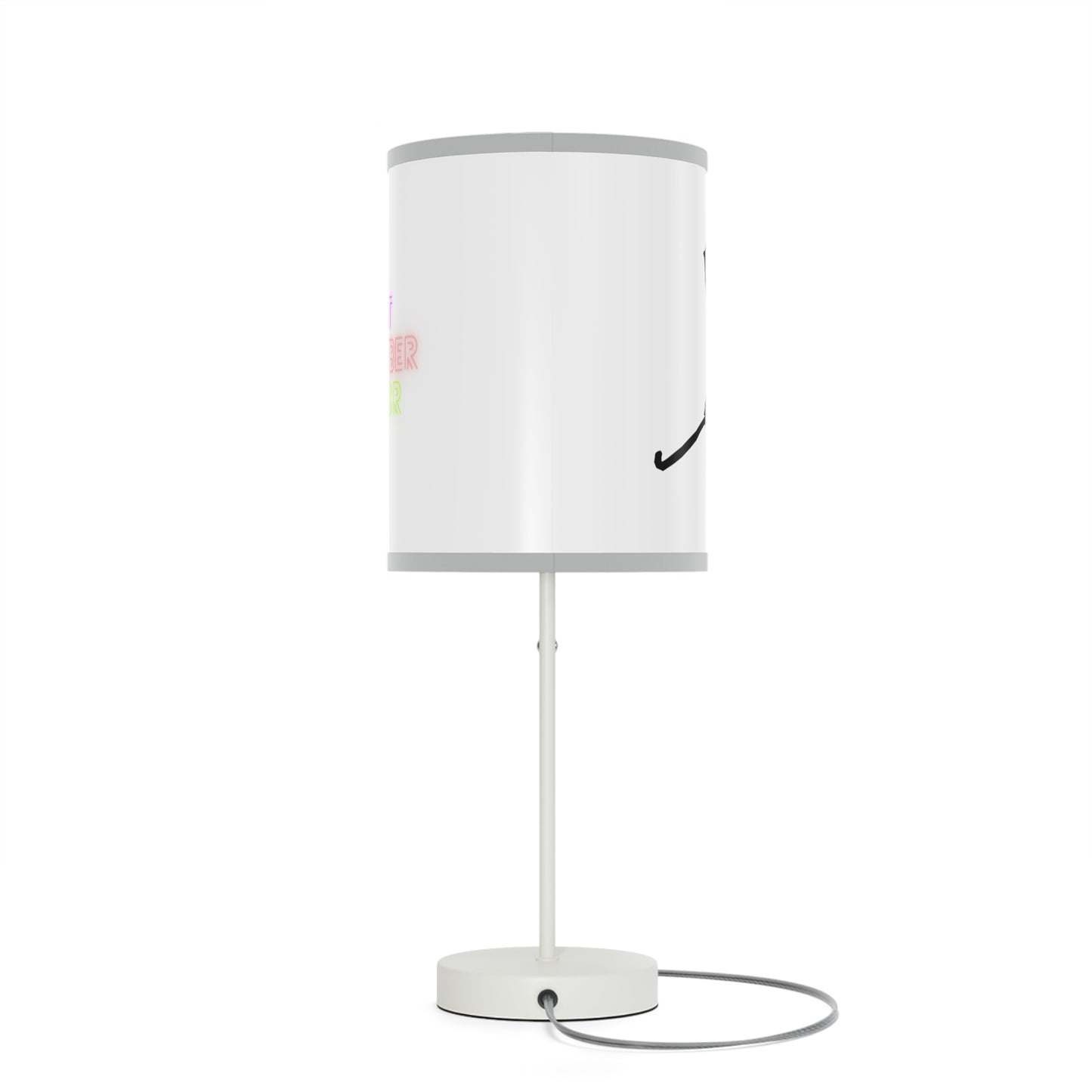 Lamp on a Stand, US|CA plug: Hockey White