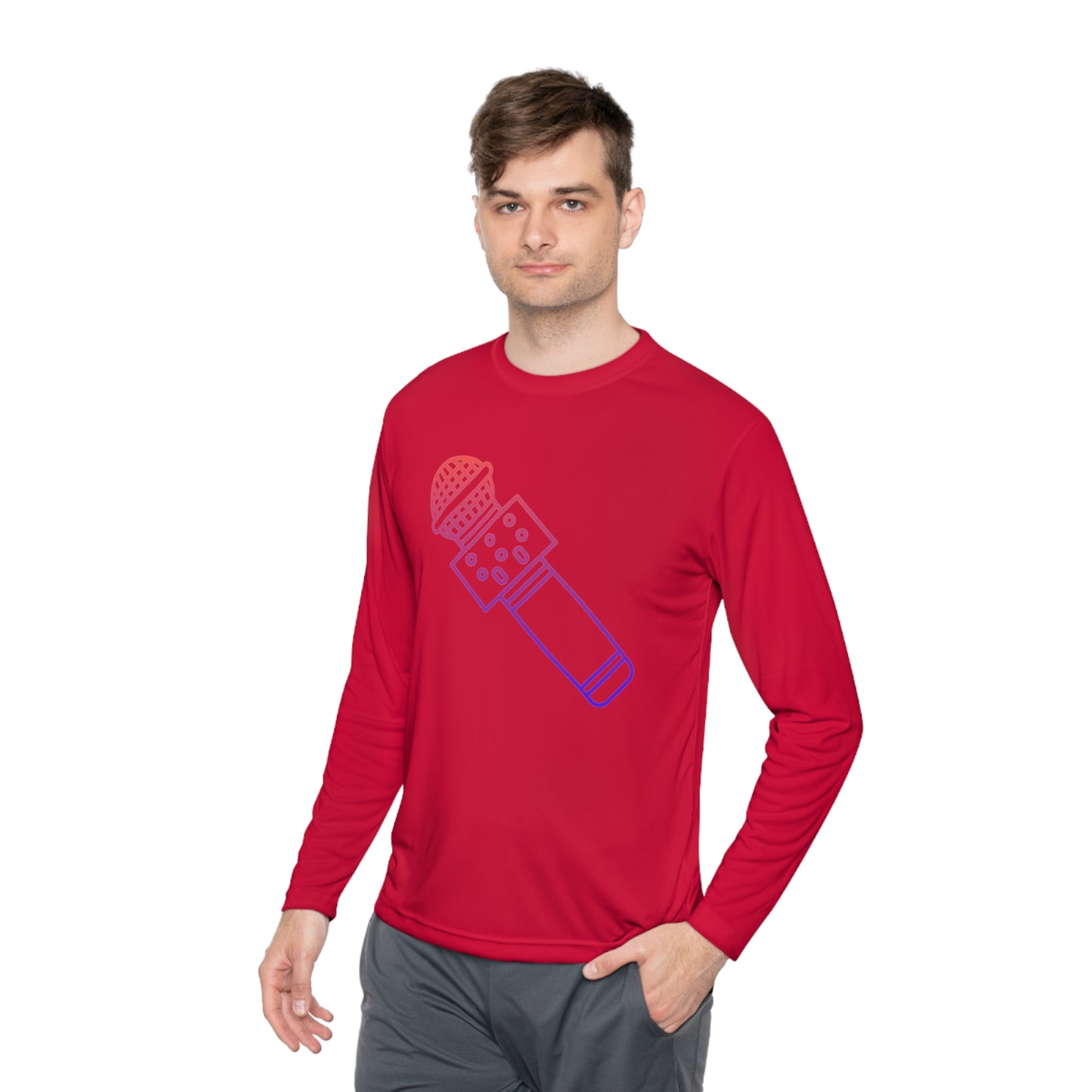 Lightweight Long Sleeve Tee: Music #2