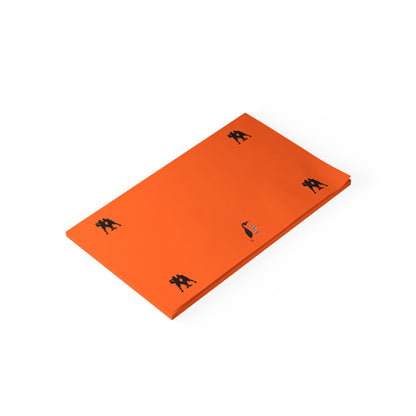 Post-it® Note Pads: Basketball Orange