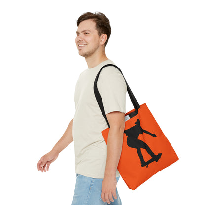 Tote Bag: Skateboarding Orange