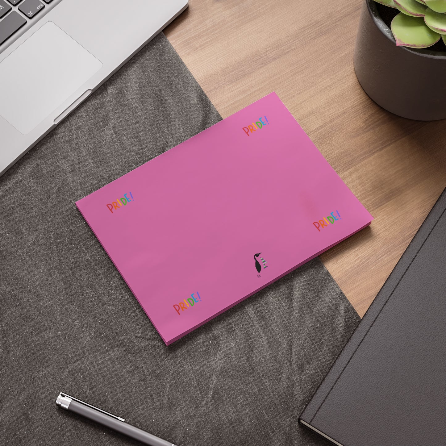 Post-it® Note Pads: LGBTQ Pride Lite Pink