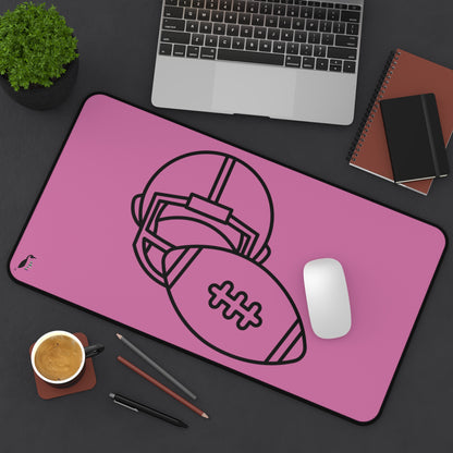 Desk Mat: Football Lite Pink