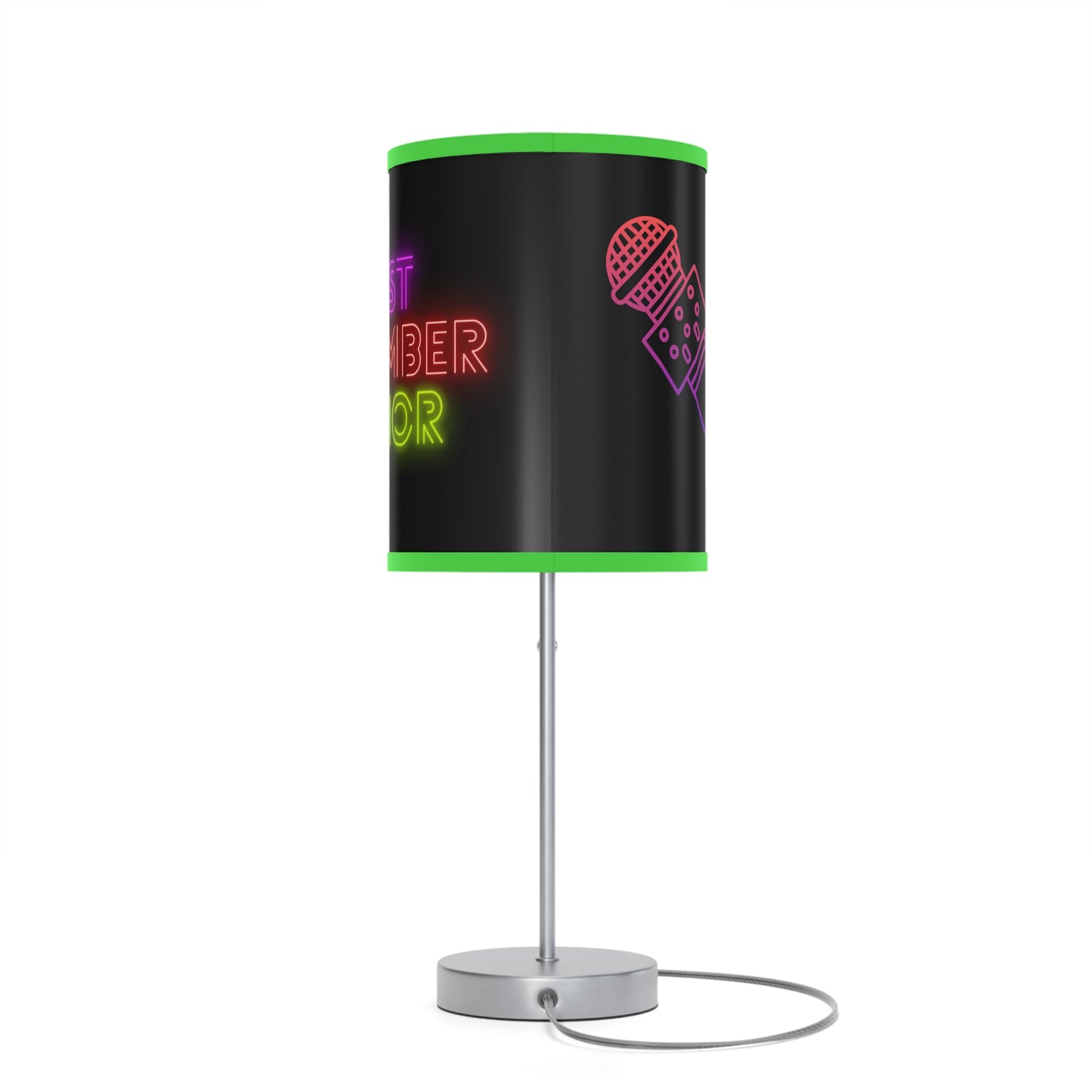 Lamp on a Stand, US|CA plug: Music Black