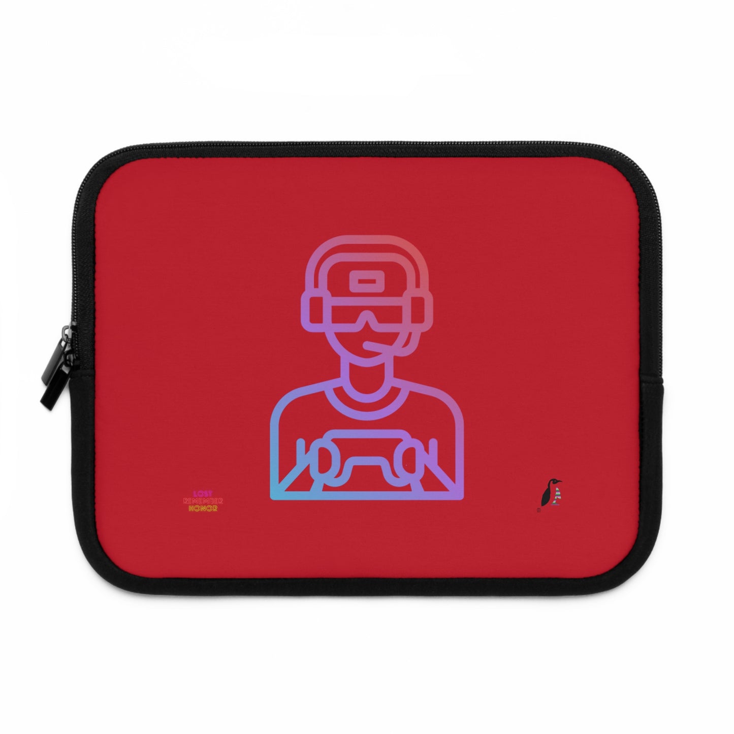 Laptop Sleeve: Gaming Dark Red