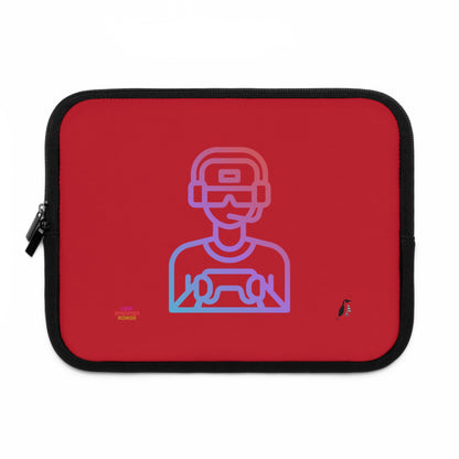 Laptop Sleeve: Gaming Dark Red