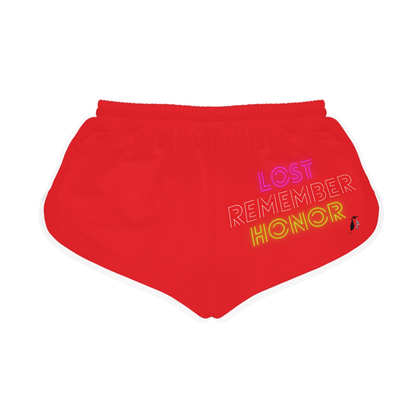 Women's Relaxed Shorts: Volleyball Red