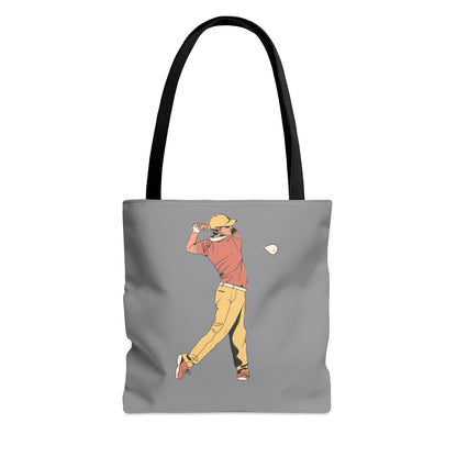 Tote Bag: Golf Grey