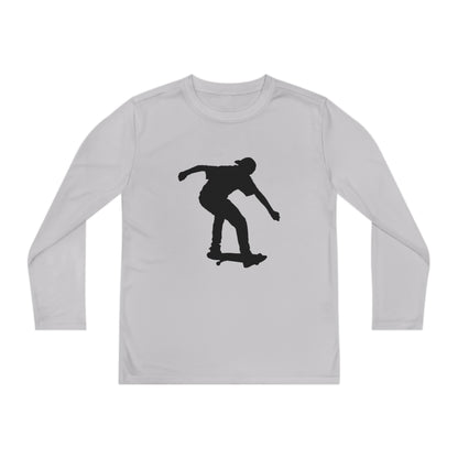 Youth Long Sleeve Competitor Tee: Skateboarding 