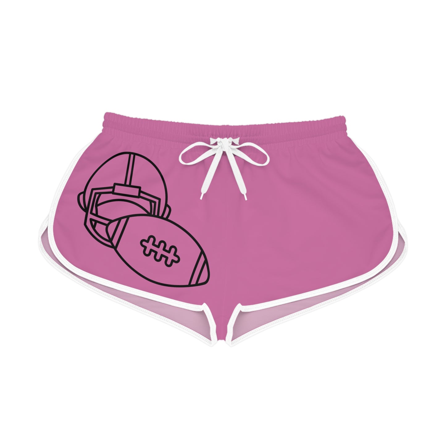 Women's Relaxed Shorts: Football Lite Pink